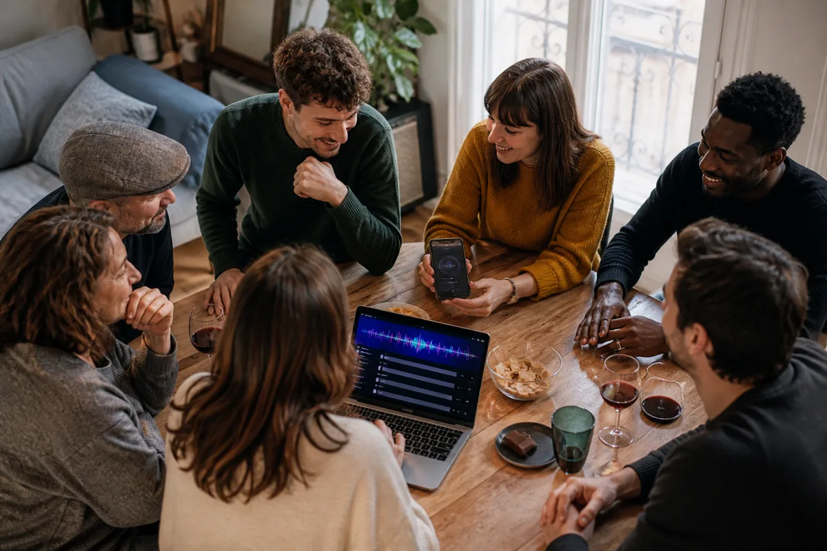 Blind test en ligne entre amis : quiz musical gratuit