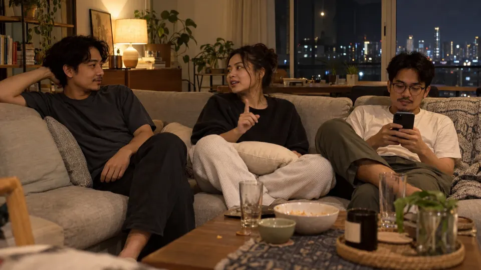 Larut malam: grup minta satu pertanyaan lagi