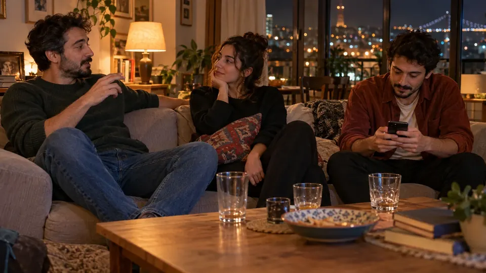Gece geç saat: grup bir soru daha istiyor