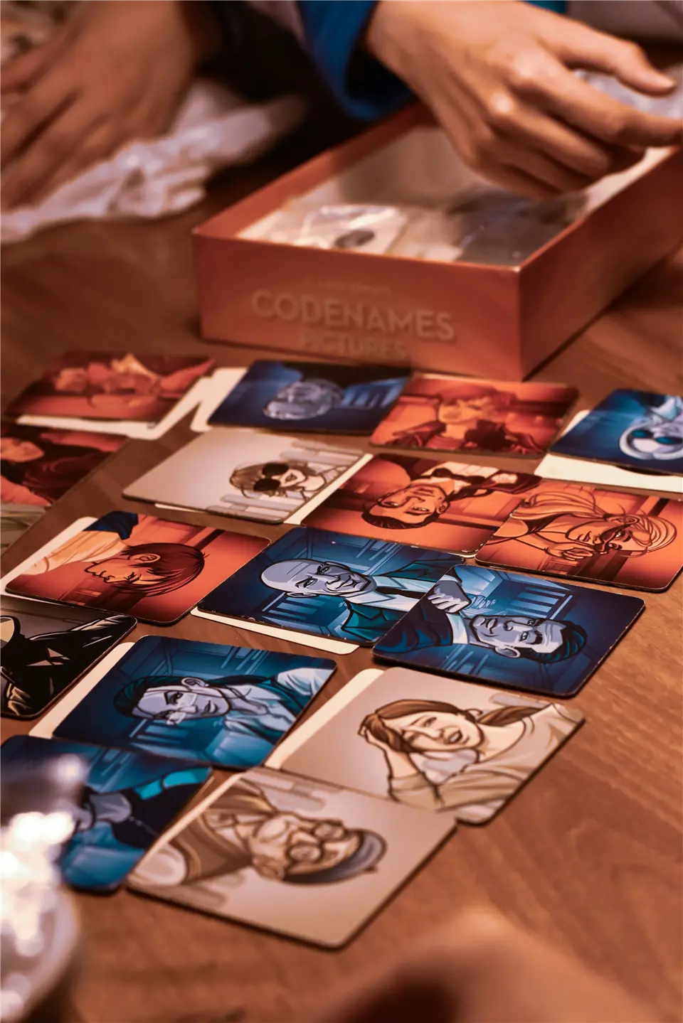 Masada 5×5 Codenames kart düzeni