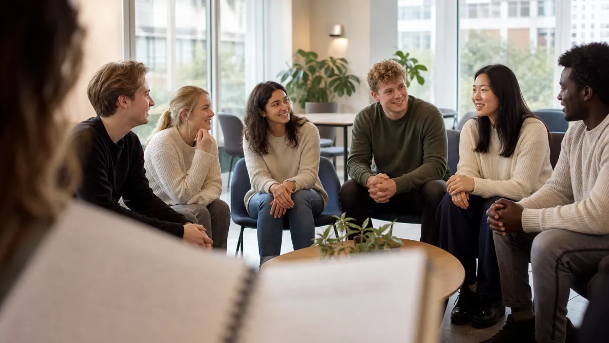 Ny grupp lär känna varandra