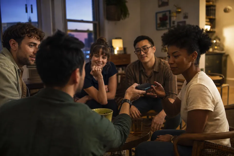 Jugador mirando su rol en privado