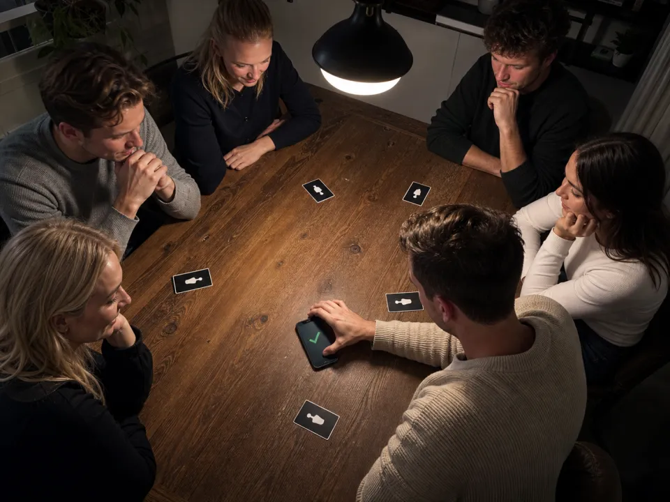 Spelare granskar sin hemliga roll