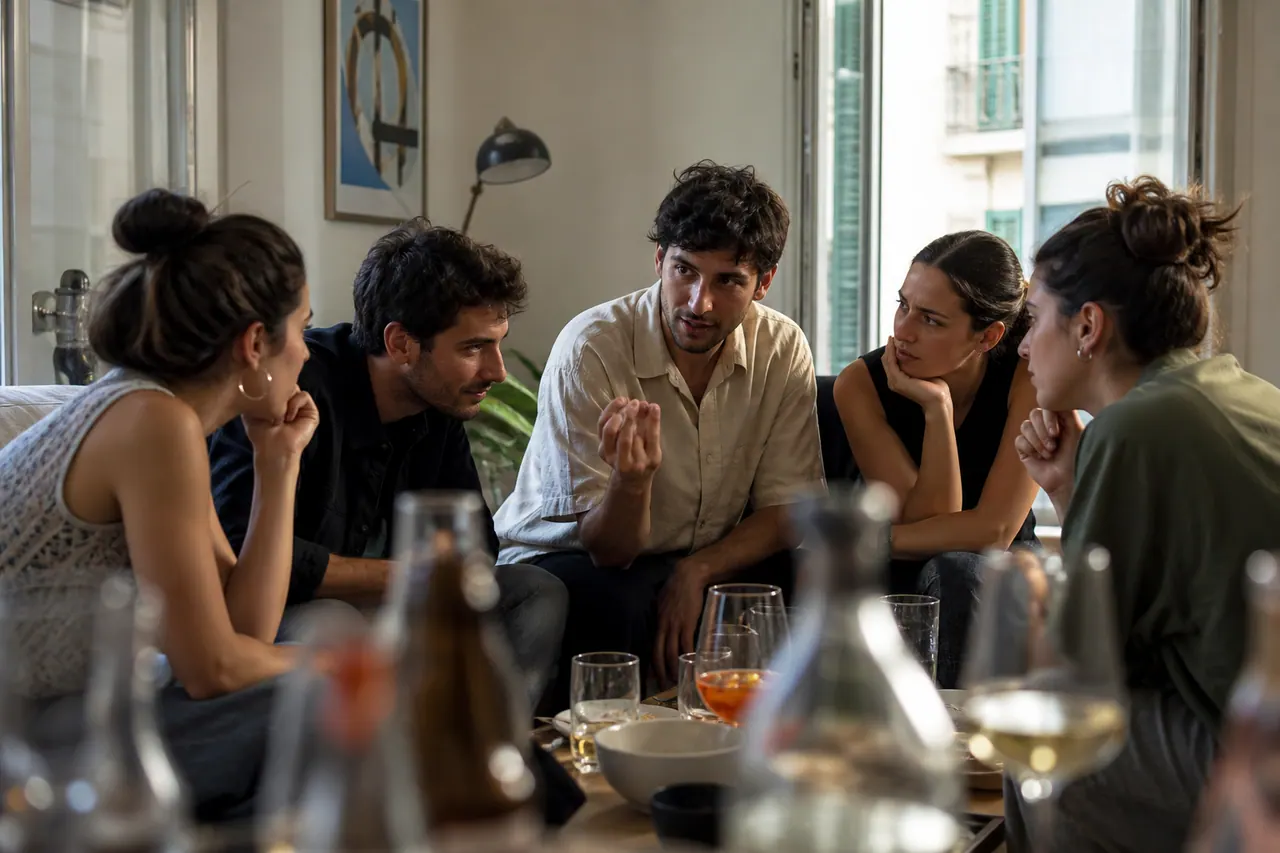 Un giocatore dà un indizio agli amici