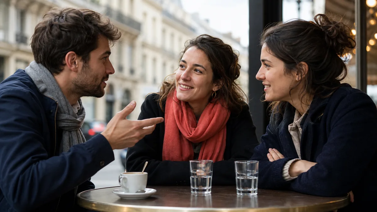 Deux nouvelles amies discutant pendant un jeu de questions