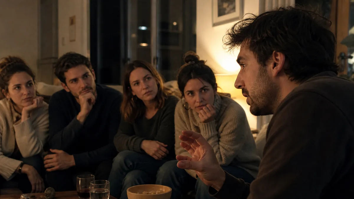 Joueur espion improvisant sans connaître le mot secret