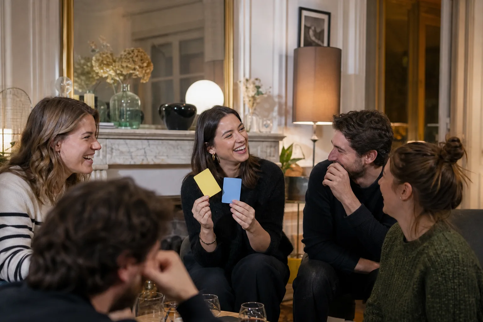 Amis rient après une question tu préfères absurde
