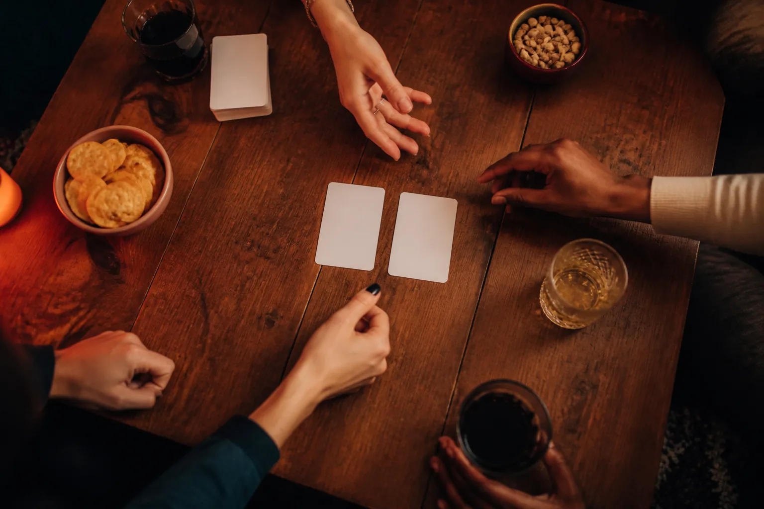Deux cartes présentent un dilemme tu préfères sur une table