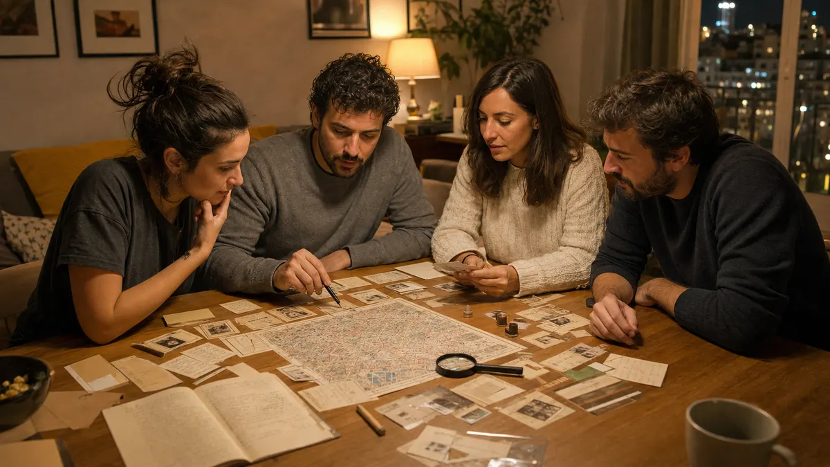 Juegos de mesa de misterio