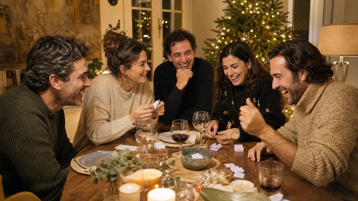 Juegos para Navidad divertidos para adultos