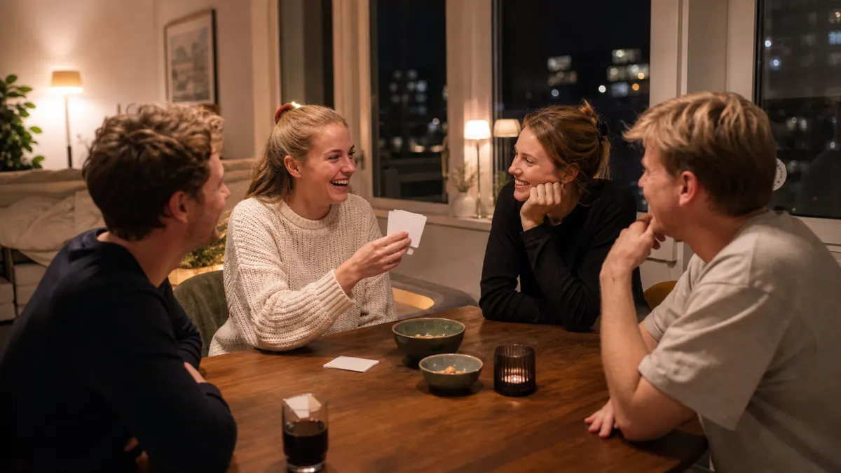 Venner spiller nødt eller sannhet