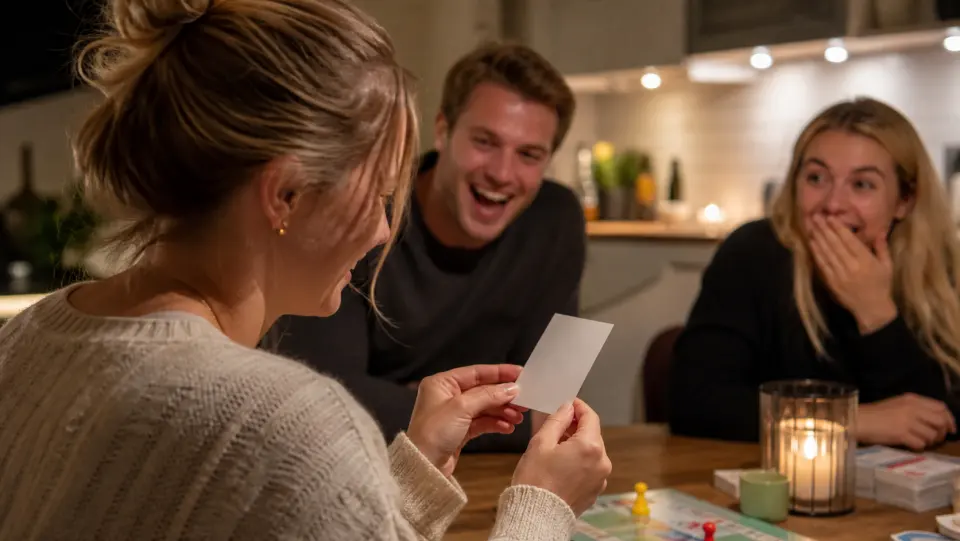 Venner ler av et sannhetsspørsmål