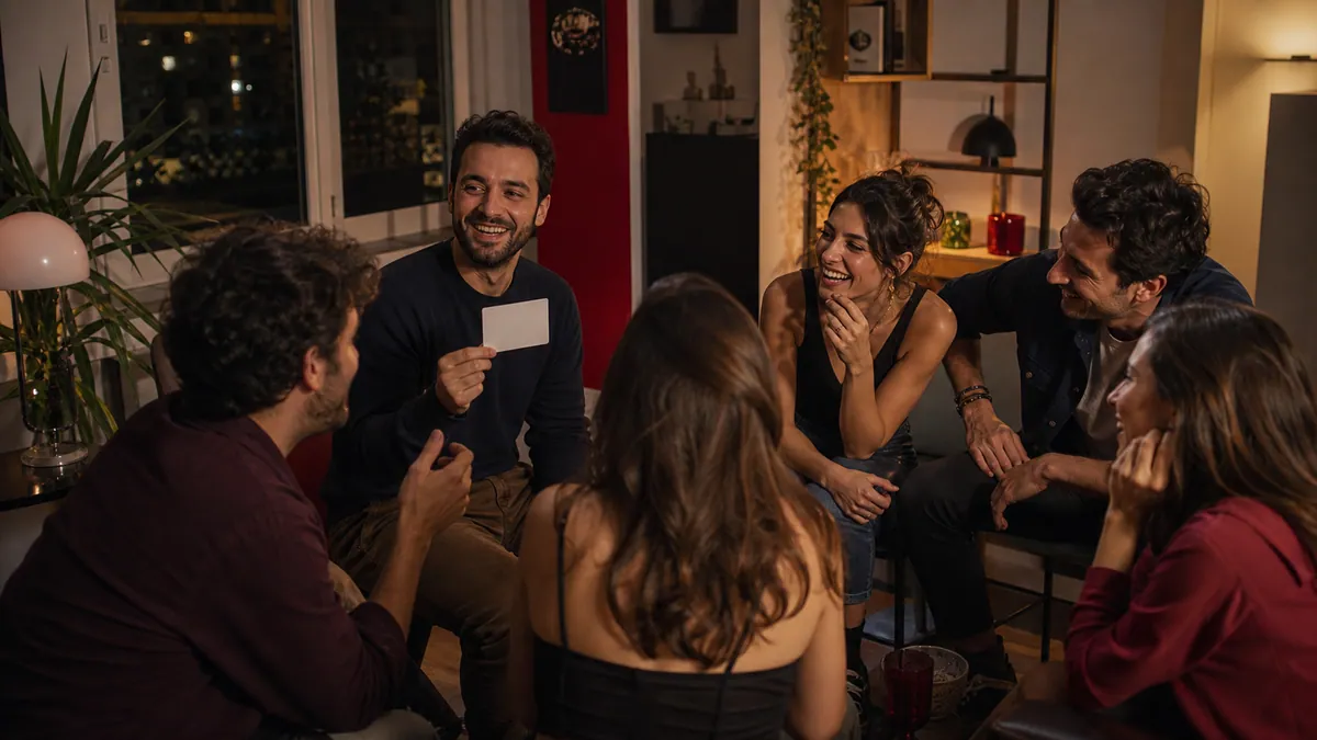 Amici italiani giocano a Obbligo o verità