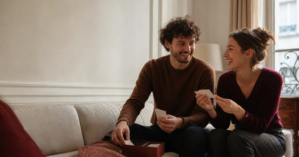 Question couple : questionnaire et 100 questions à poser