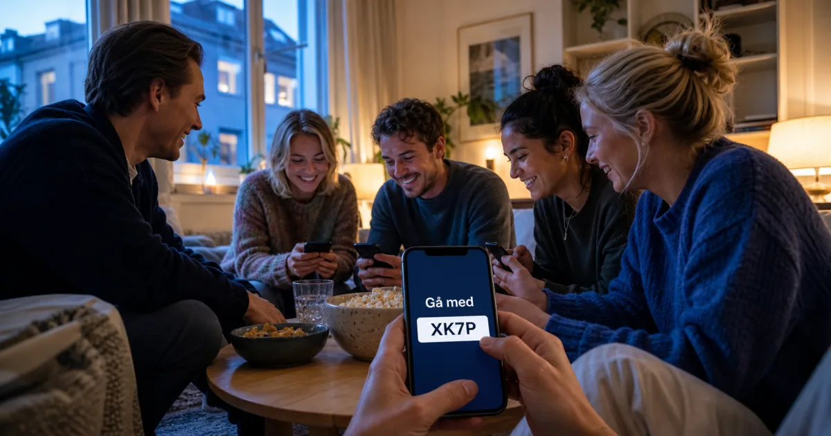 Mobilspel med vänner