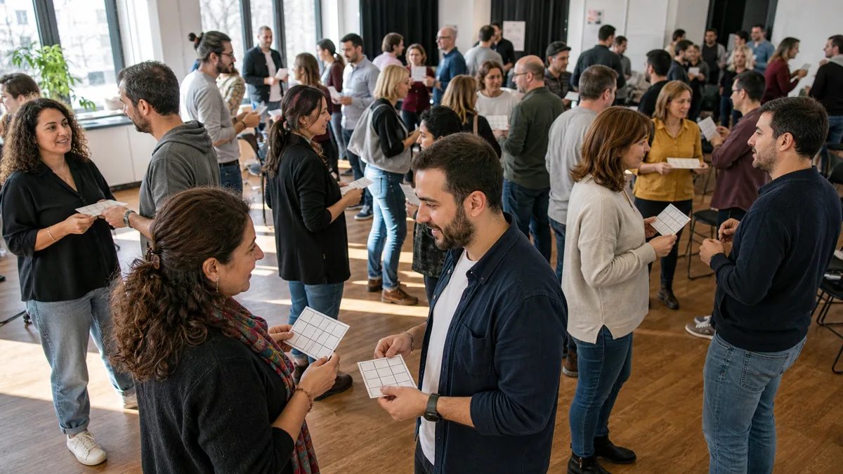Atölyede tanışan büyük grup