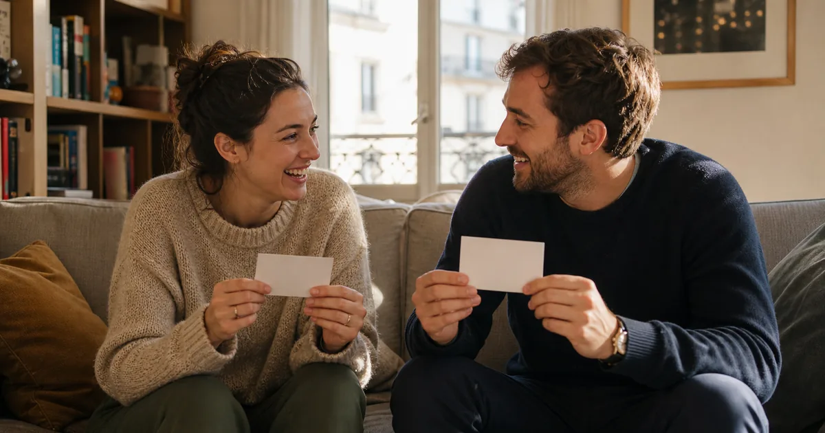 Test couple à faire à deux : 82 questions