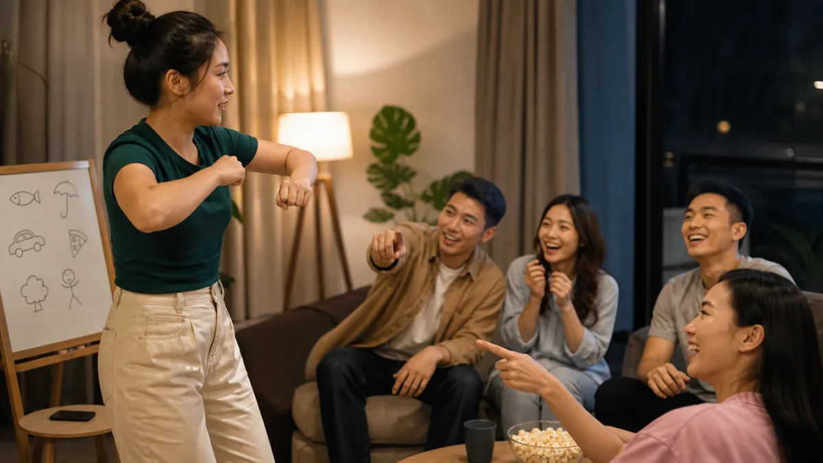 Người chơi nhìn hình gợi ý để đoán chữ