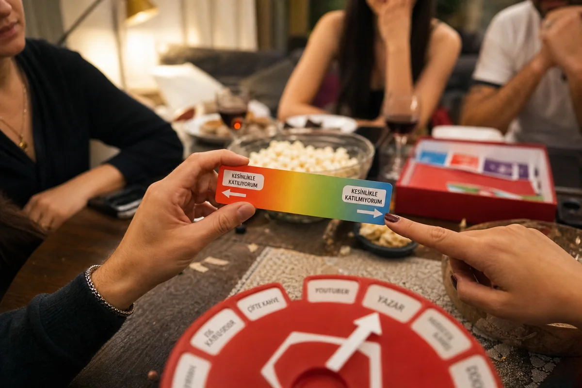 Spektrum kartını inceleyen oyuncular