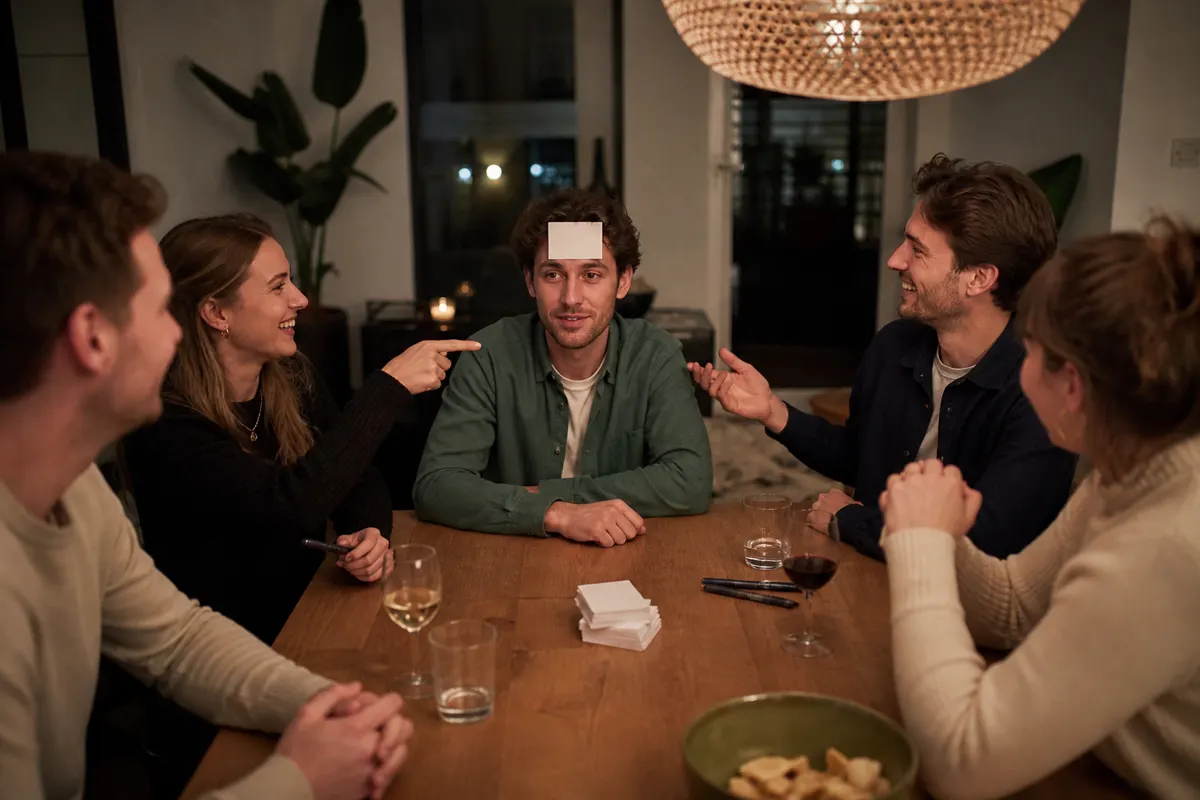 Wie ben ik spel
