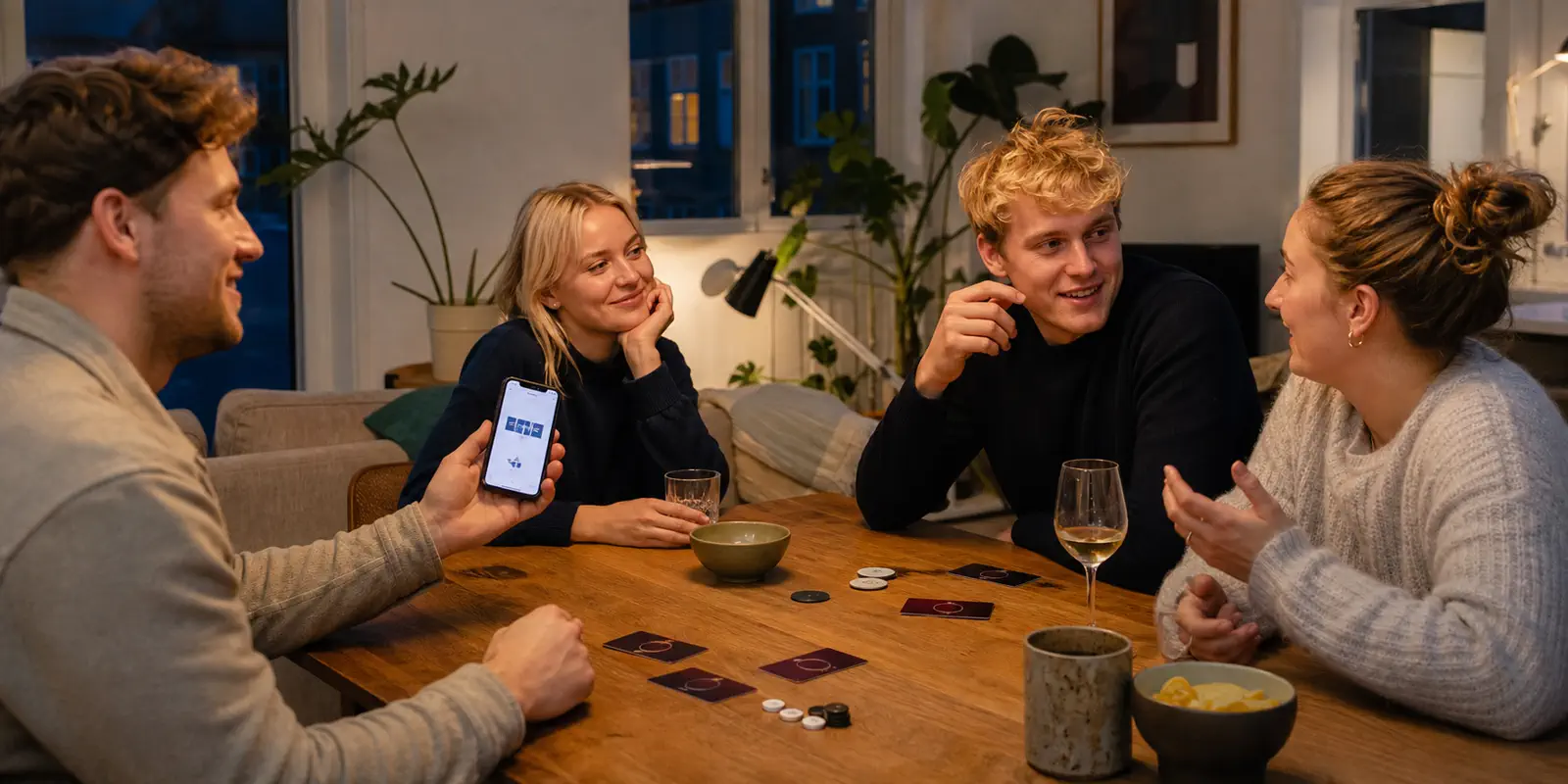 Veninder deler svære valg