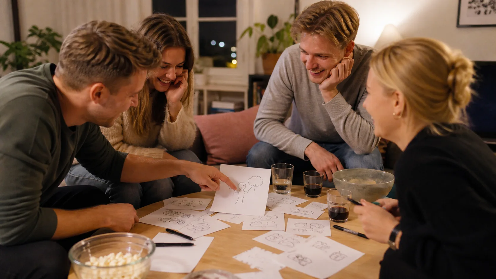 Kaksi joukkuetta arvaa kohdetta