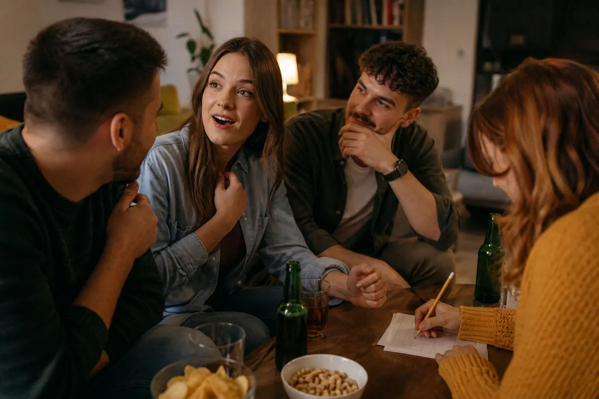 Ekipa zapisuje bodove tijekom glazbenog kviza