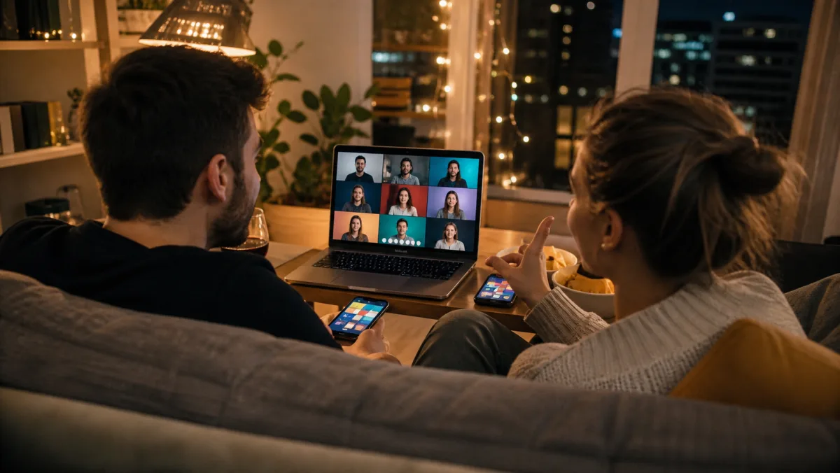Prieteni români joacă online de pe telefoane