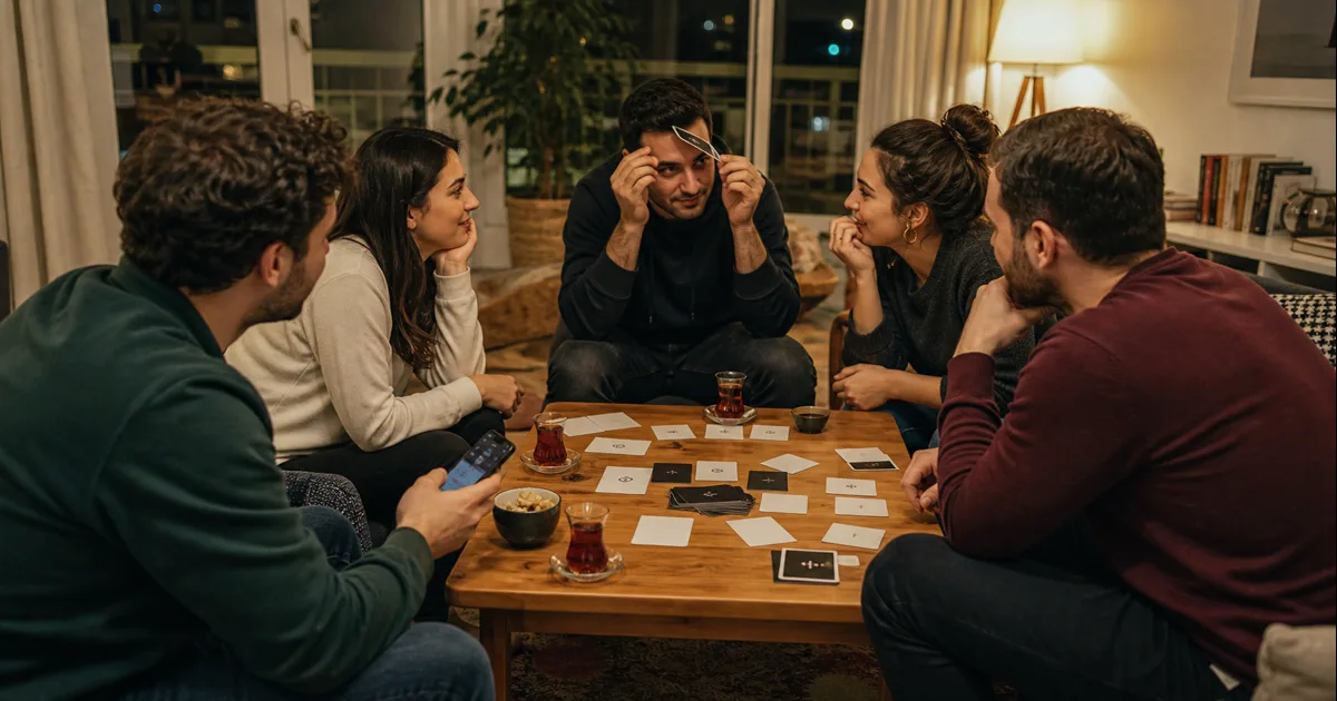 Arkadaşlar imposter oyunu oynuyor