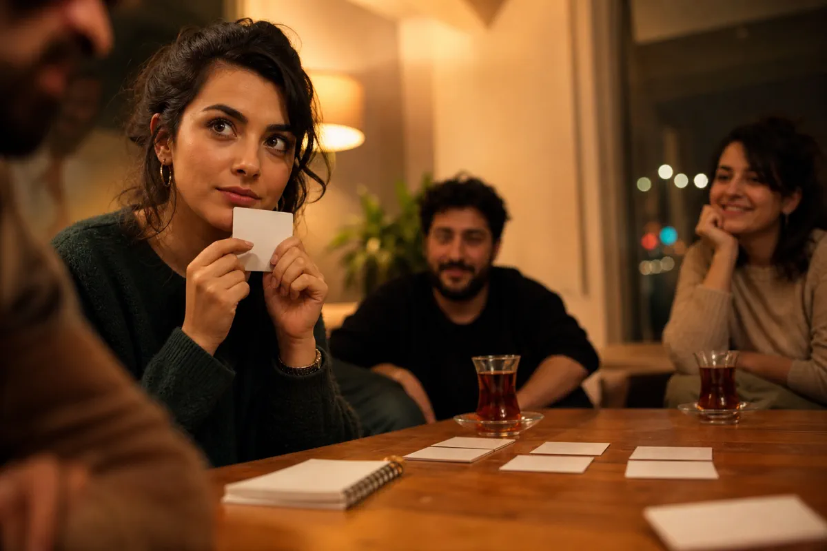 İpucu düşünen oyuncu