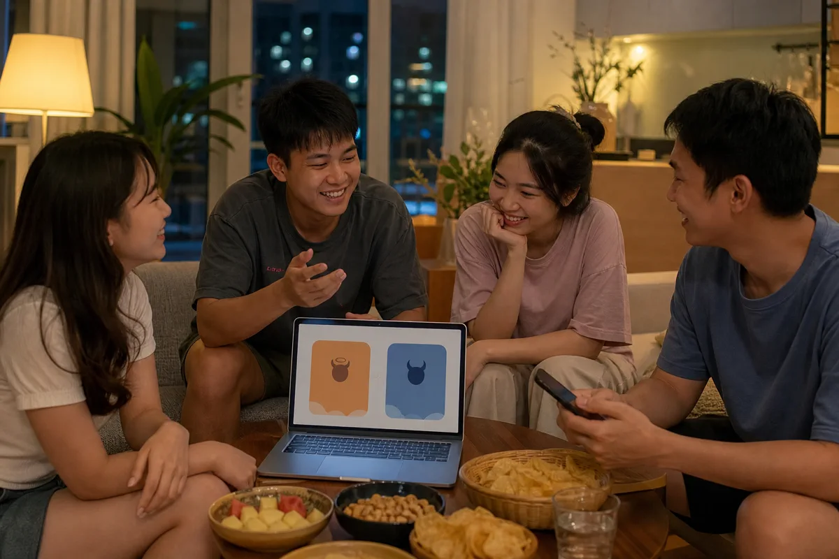 Bạn Việt Nam chơi Truth or Dare online