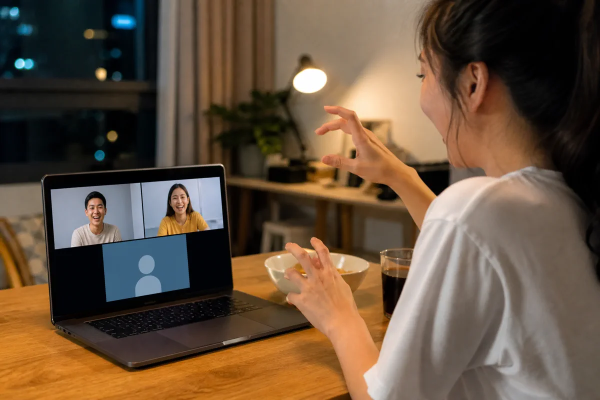 Bạn bè gọi video để chơi game