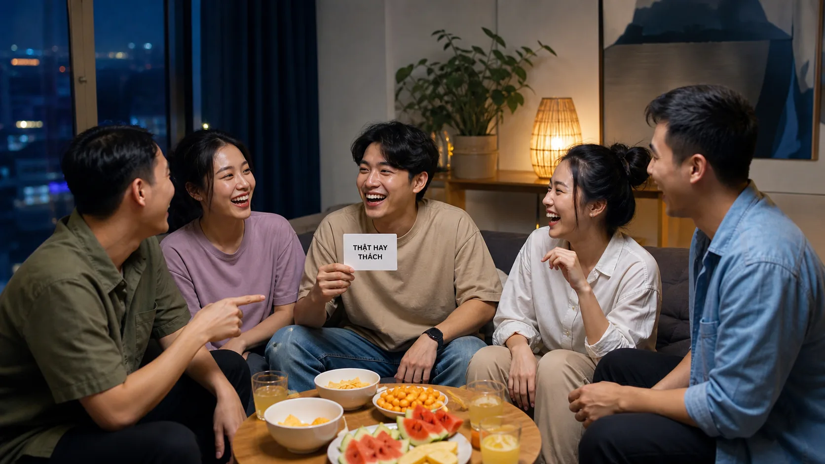Nhóm bạn Việt Nam chơi Truth or Dare